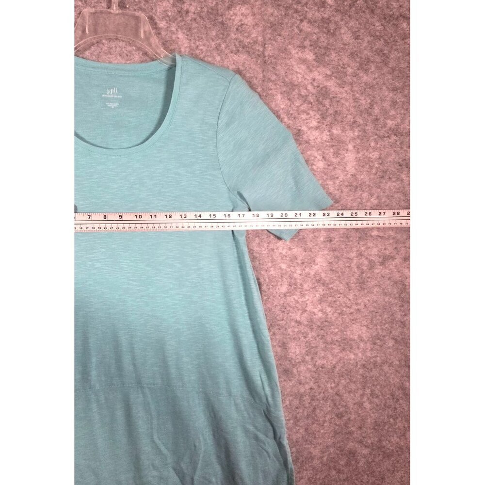 J. Jill Women's Knit Pullover Tunic Top Blue Size M - Picture 3 of 6